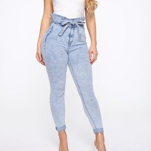 High Waisted Skinny Jeans